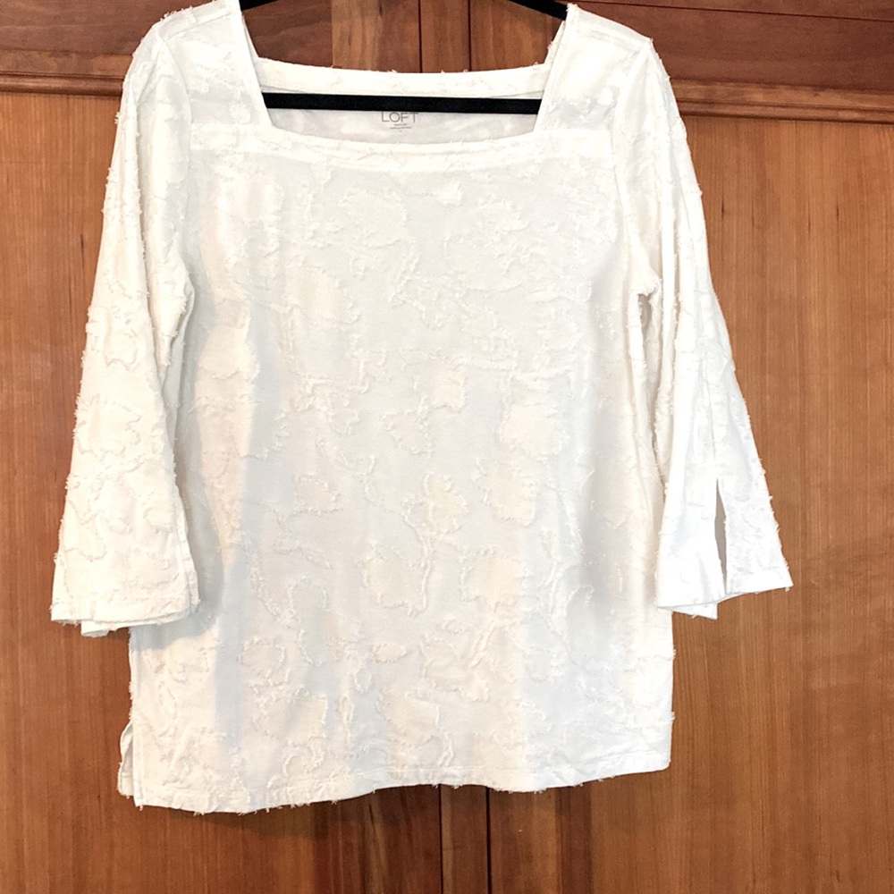 🌿Loft outlet square neck top